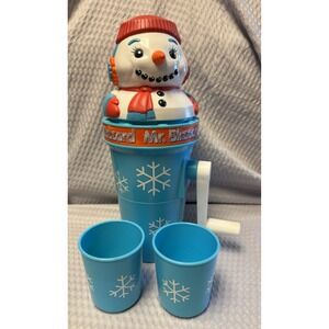 Frosty Bites Vintage Mr Blizzard Sno-Cone Maker 1990 Lanard Toys Great Condition